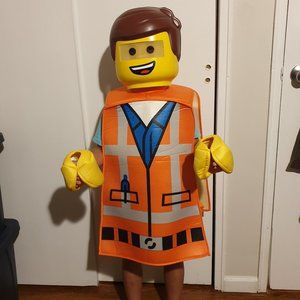 LEGO carnival costume New with a mask and gloves 25' length